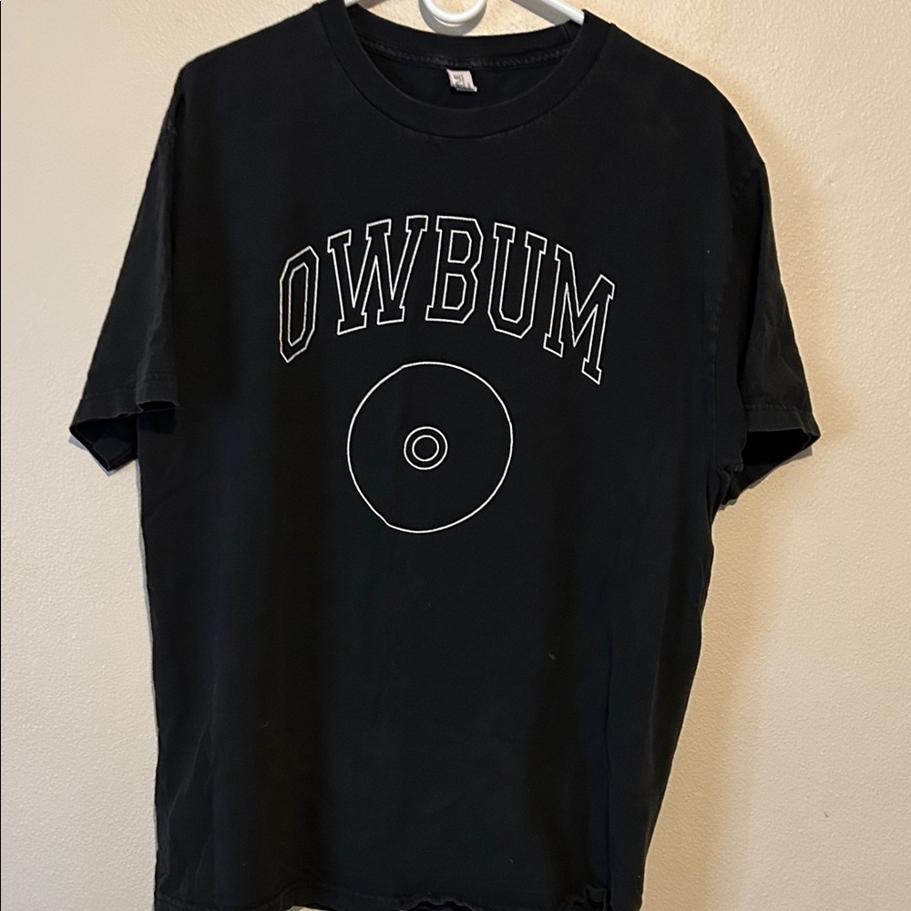 Chance the Rapper Black OWBUM Graphic Men's T-Shirt sz L